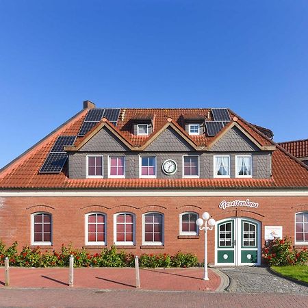 Ferienwohnungen im Gezeitenhaus Bensersiel Exterior foto