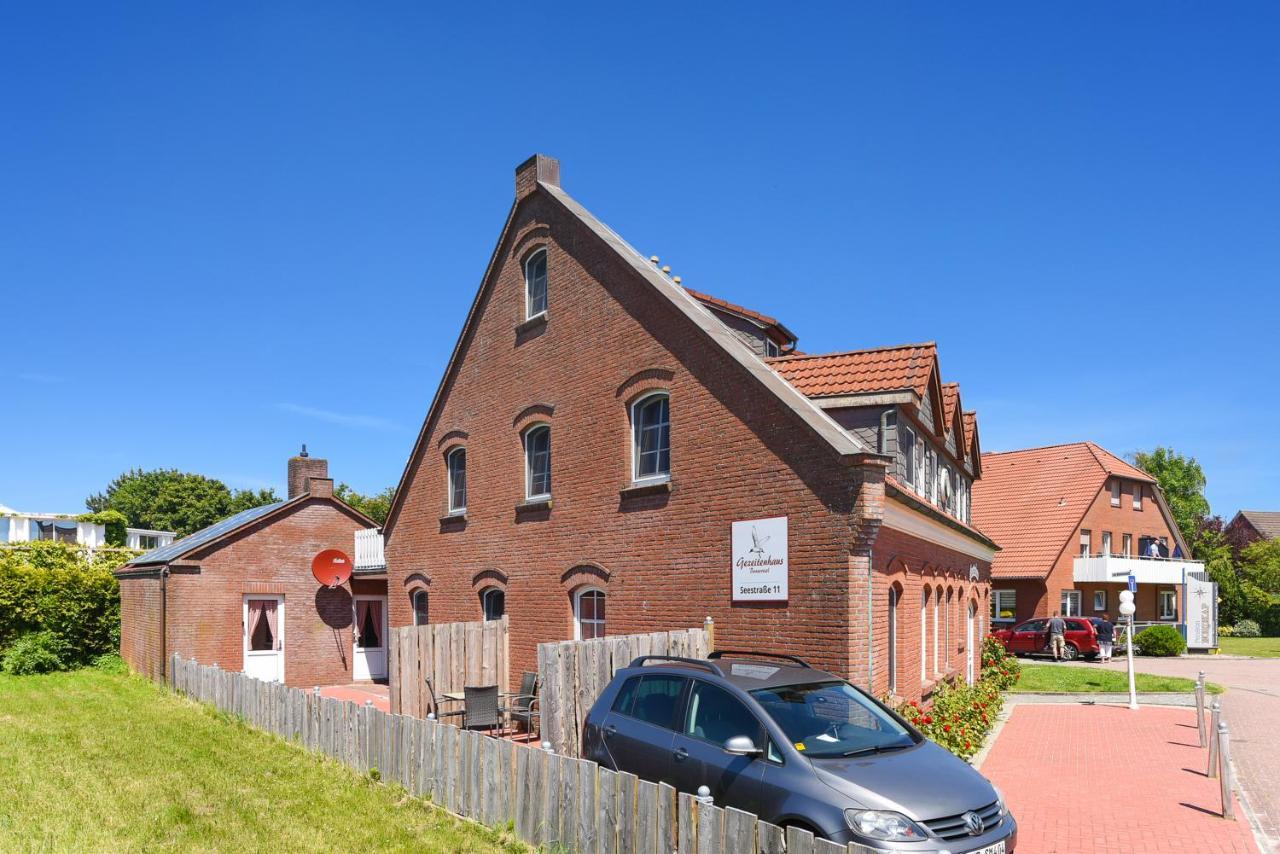 Ferienwohnungen im Gezeitenhaus Bensersiel Exterior foto